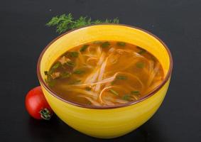 soupe pho vietnamienne photo