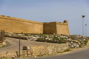 vieille forteresse ruine à mahdia tunis photo