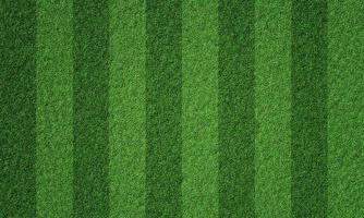 terrain de football dans le stade de football avec motif d'herbe de ligne. fond de sport et concept de fond d'écran athlétique. rendu 3d photo