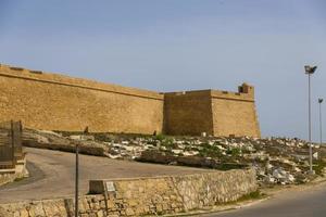 vieille forteresse ruine à mahdia tunis photo