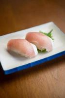 sushi d'un shimaazi (jack rayé) photo
