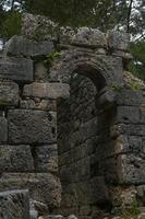 ruines de phaselis en turquie photo