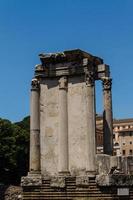ruines romaines à rome, forum photo