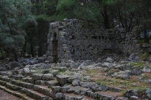 ruines de phaselis en turquie photo