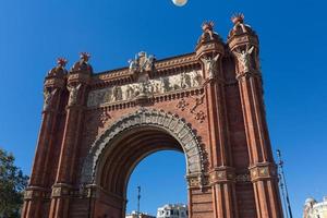 arc de triomphe barcelone photo