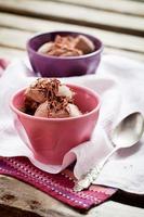 crème glacée au chocolat photo