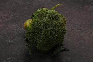 chou vert brocoli savoureux frais photo