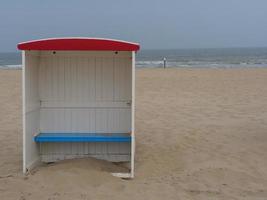 katwijk et leiden à la mer du nord photo