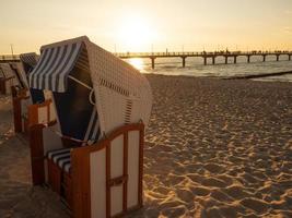 zingst à la mer baltique en allemagne photo