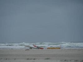 la plage de juist en allemagne photo