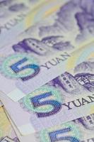 Billets en yuan chinois (renminbi) pour l'argent et les affaires conce photo