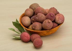 fruits tropicaux - litchi photo