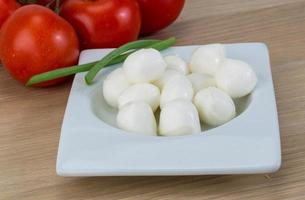 boulettes de mozzarella photo