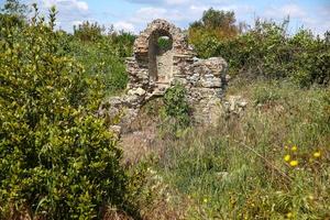 ruines latérales en turquie photo