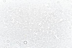 gouttes d'eau sur fond blanc photo