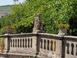 la ville de wuerzburg au bord de la rivière principale photo