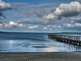 la ville d'eckernfoerde à la mer baltique photo