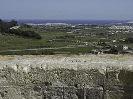 mdina sur l'île de malte photo