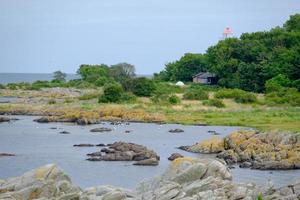 svaneke sur l'île de bornholm photo
