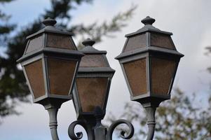 zoom sur les lampadaires photo