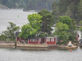 stockholm et la mer baltique photo