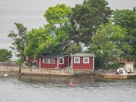 stockholm et la mer baltique photo