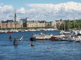 la ville de stockholm en suède photo