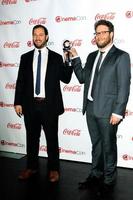 los angeles, 27 mars - evan goldberg, seth rogen au gala des prix cinemacon 2014 au caesars palace le 27 mars 2014 à las vegas, nv photo