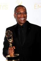 los angeles, 16 août - joe morton aux creative emmy awards 2014, salle de presse au nokia theatre le 16 août 2014 à los angeles, ca photo