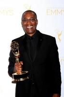 los angeles, 16 août - joe morton aux creative emmy awards 2014, salle de presse au nokia theatre le 16 août 2014 à los angeles, ca photo