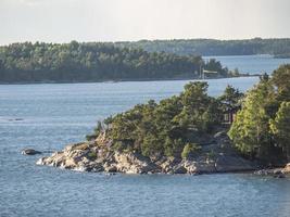 Stockholm et la mer Baltique en Suède photo