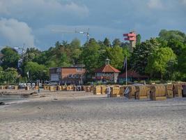 la ville d'eckernfoerde à la mer baltique photo