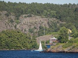 la mer baltique près de stockholm photo