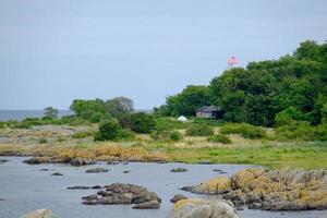 svaneke sur l'île de bornholm photo