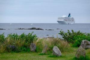 svaneke sur l'île de bornholm photo