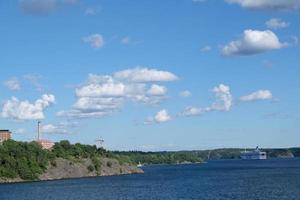 stockholm et la mer baltique photo