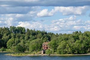 stockholm et la mer baltique photo