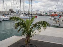 l'île des canaries lanzarote en espagne photo