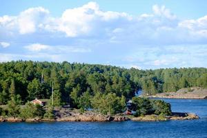 stockholm et la mer baltique photo