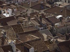 la ville de dubrovnik en croatie photo