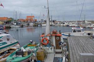 svaneke sur l'île de bornholm photo