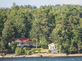 la mer baltique près de stockholm photo