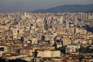 bâtiments dans la ville d'istanbul, turquie photo