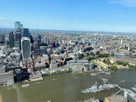 une vue aérienne de londres photo