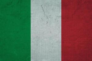 drapeau de l'italie photo