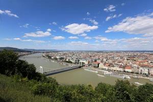 budapest est la capitale et la plus grande ville de hongrie. photo