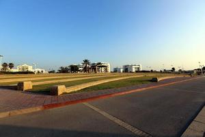 paysage dans une petite ville du nord d'israël photo