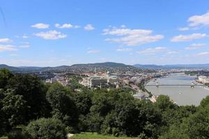 budapest est la capitale et la plus grande ville de hongrie. photo