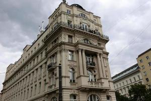 vienne est la capitale de l'autriche, située sur le danube. photo