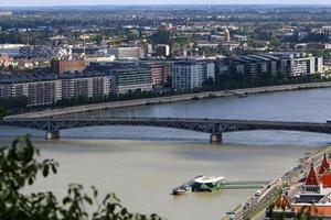 budapest est la capitale et la plus grande ville de hongrie. photo